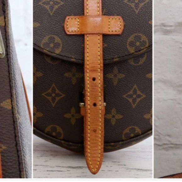 Louis Vuitton Chantilly MM Crossbody Bag Purse Messenger Monogram LV - Picture 4 of 16
